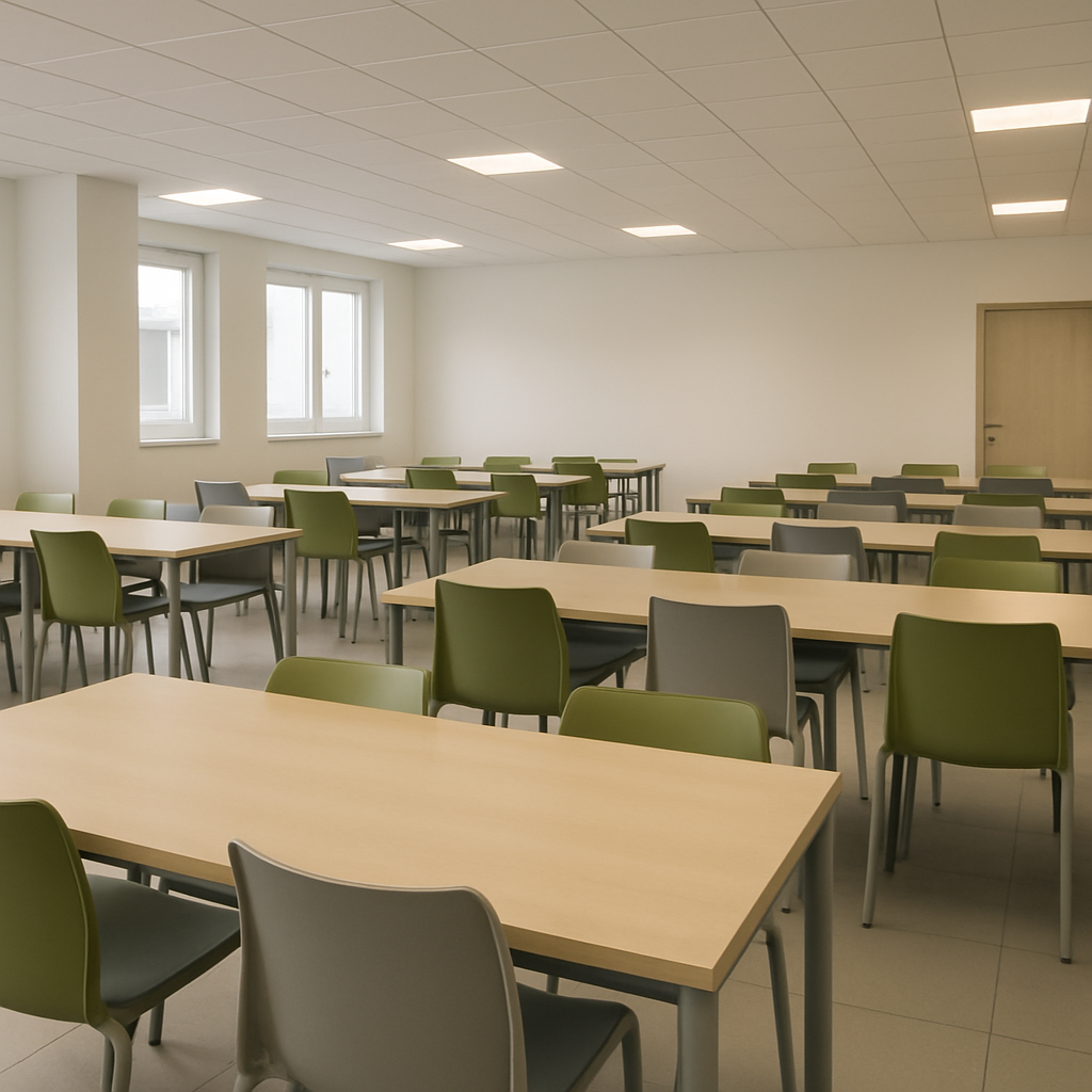 A simple, clear photo showing the side profile of a person sitting in an ergonomic chair with a visible curve in the backrest that fits their lower back.png